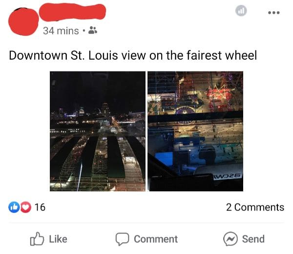spelling fails - multimedia - all 34 mins Downtown St. Louis view on the fairest wheel AWD26 16 2 Comment Send