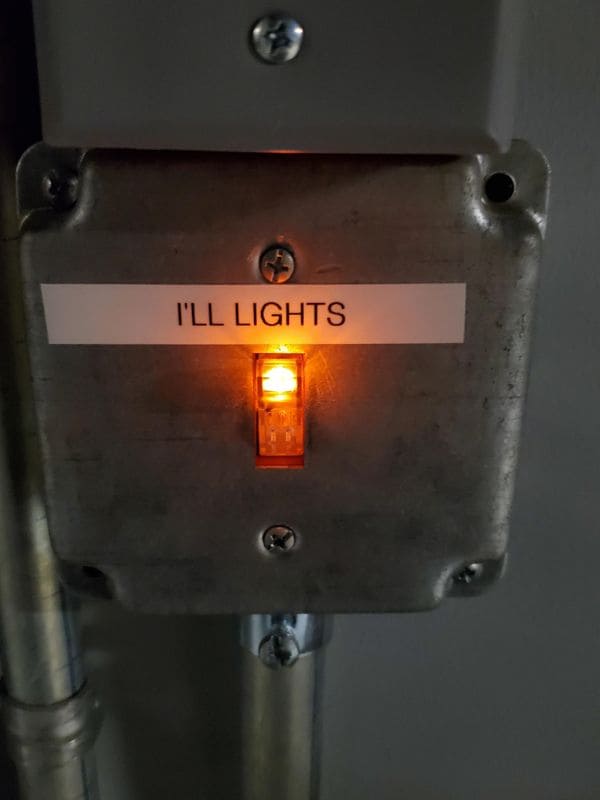 spelling fails - metal - I'Ll Lights