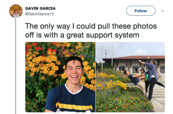 influencers getting the shot - community - Gavin Garcia Garcia12 The only way I could pull these photos off is with a great support system