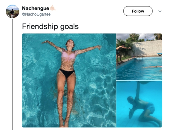 influencers getting the shot - leisure - Nachengue Ugartee Friendship goals 2