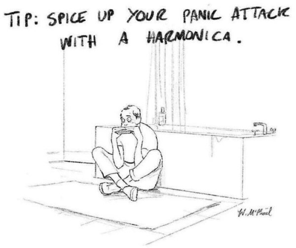 spice up your panic attack with a harmonica - Tip Spice Up Your Panic Attack With A Harmonica. Sestige W M Panel