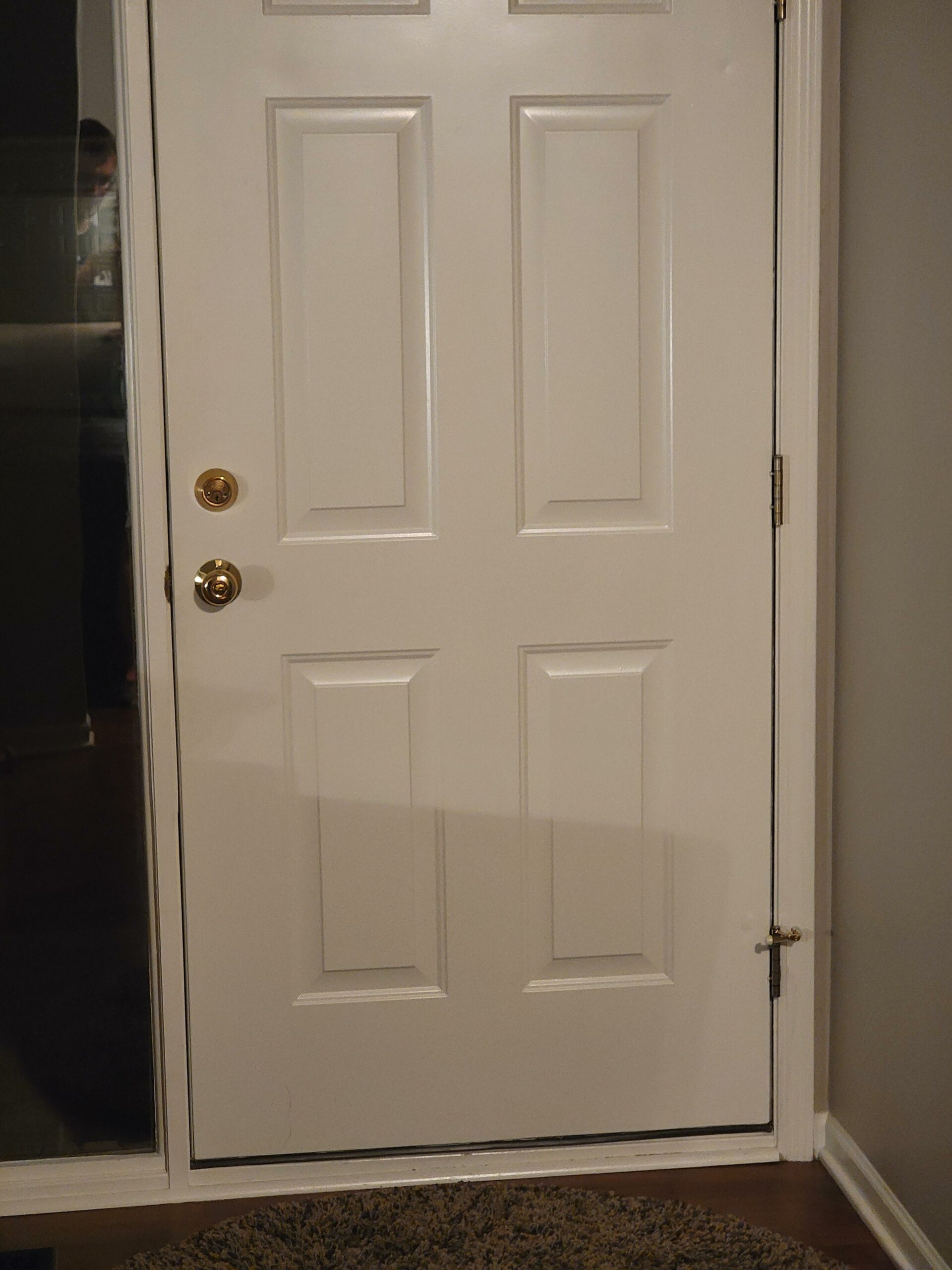 The way the light hits this door.