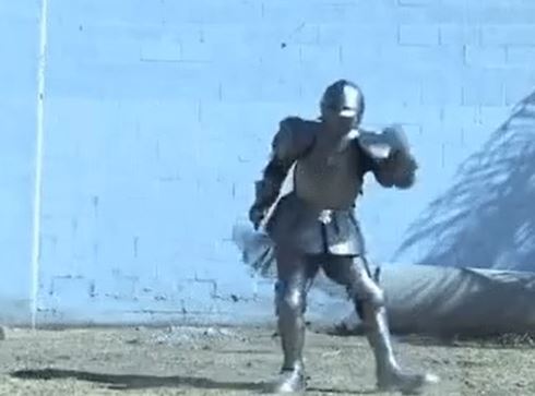 A guy I knew in college got dumped by his girlfriend. I watched him literally dress up in a suit of armor to go make a big movie-style speech about being her knight in shining armor – assuming she would then run into his arms.

She slammed the door in his face. That was a LONG walk back to his apartment.