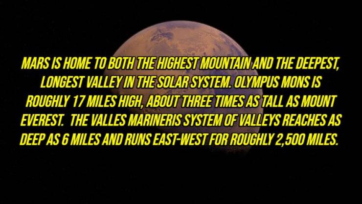 17 Cool Facts About Mars.