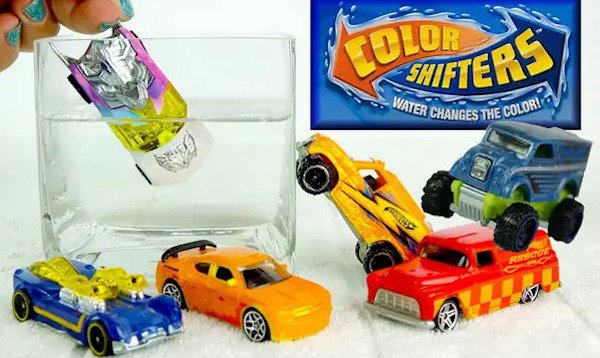 hot wheels car colour changing - Tolor Id Shifters Water Changes The Color! enco Regos e