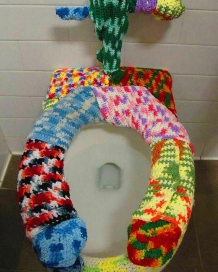 toilet seat wormer