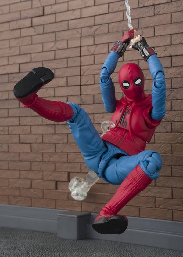 sh figuarts spider man homecoming