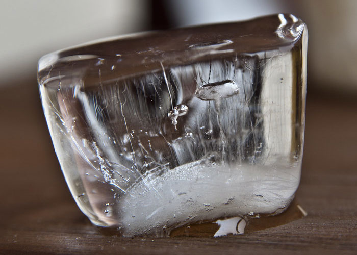 Applying an ice cube to a zit will reduce swelling and redness.