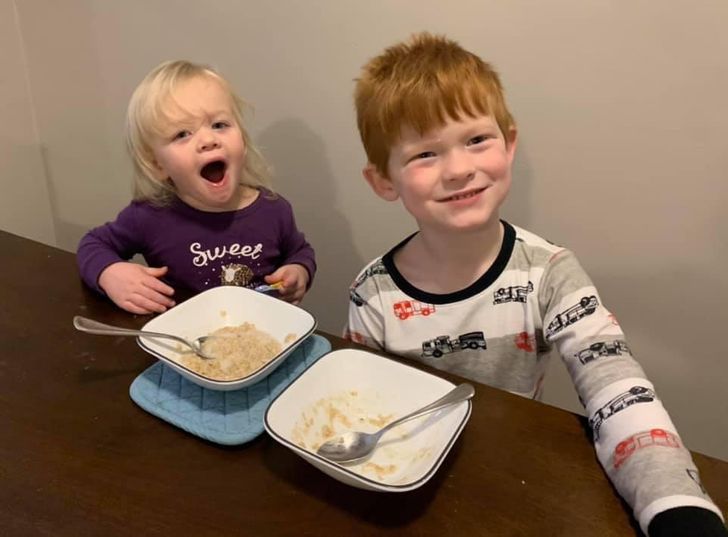 “My kids hate oatmeal, they won’t touch it. Oddly enough, this new ’cookie soup’ that I’ve been making is a favorite.”