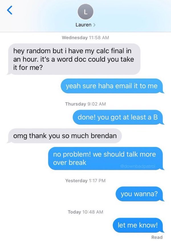 27 People Getting Rejected In Texts.