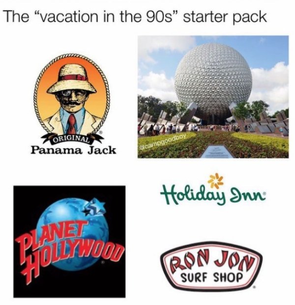 panama jack - The "vacation in the 90s" starter pack Original Panama Jack acampgoodboy Holiday Inn Plan Chood Ron Jon Surf Shop