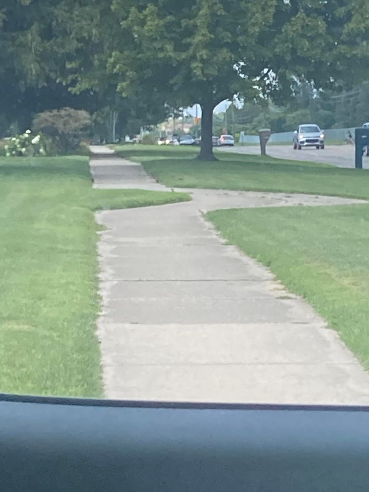 The worst sidewalk