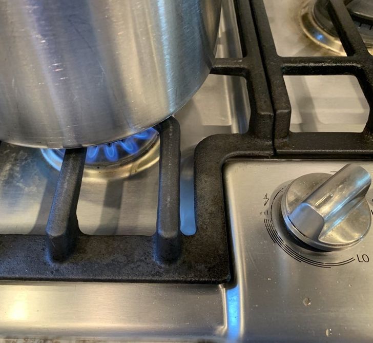 “My stove knob’s proximity to the burner makes it hot as hell when I turn it off.”
