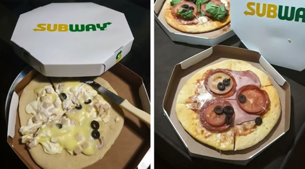 fascinating photos and pics - subway pizza brazil - Subwa Subway