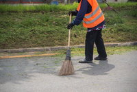 I didn’t know how to sweep properly. I swept like how cartoon characters would where you would just swing a broom back and forth in the same place. When I was 19, my work supervisor asked me what I was doing and showed me how to sweep properly.