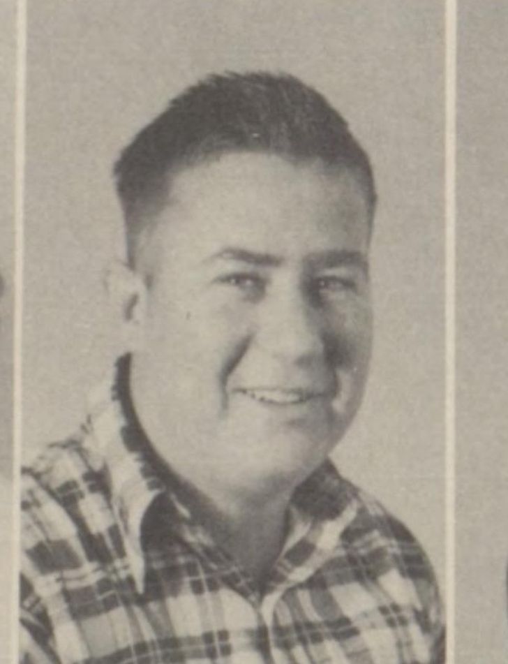 “I found this in an old yearbook from 1957.”