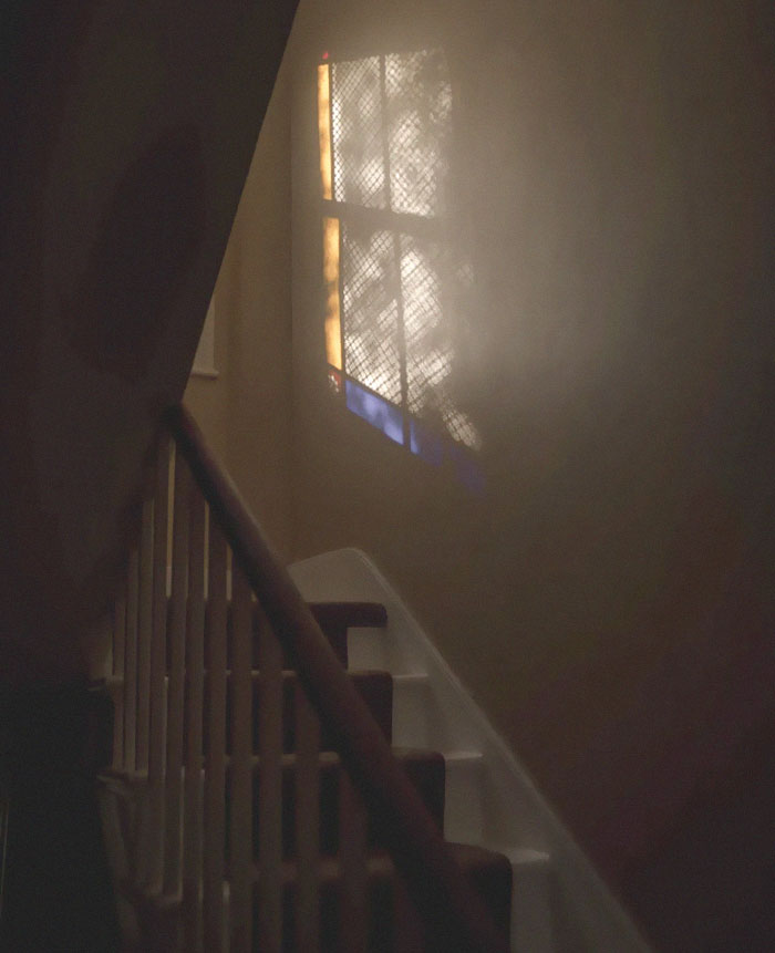 When I was a kid (about 10-12ish) I was carrying a load of laundry upstairs home alone while mom was out doing errands. We have this weird carpet runner over our hard wood stairs that's only really attached at the top of the flight but otherwise not fitted or secured to each individual stair, so naturally I step on an air bubble of carpet with my vision obscured by the laundry and fall backwards while bear hugging a bunch of blankets.

I specifically remember thinking "welp, guess I'm about to die" while almost airborne with just my big toe left on the carpet when I felt two hands, one on either side of my shoulder blades, give me a firm shove that launched me back up on the step and diagonally against the stair rail. I assumed mom somehow silently came back early without announcing herself and turned around to thank her while still clinging to the railing, but no one was there. I scurried upstairs to put my things down while calling her name and walked the house afterwards to check if any doors were unlocked or if her car was there. I finally resorted to calling her cell where she told me she was hitting up a few more stores. It still feels like there's a presence on that stairwell- like someone's watching but in a protective way rather than sinisterly.