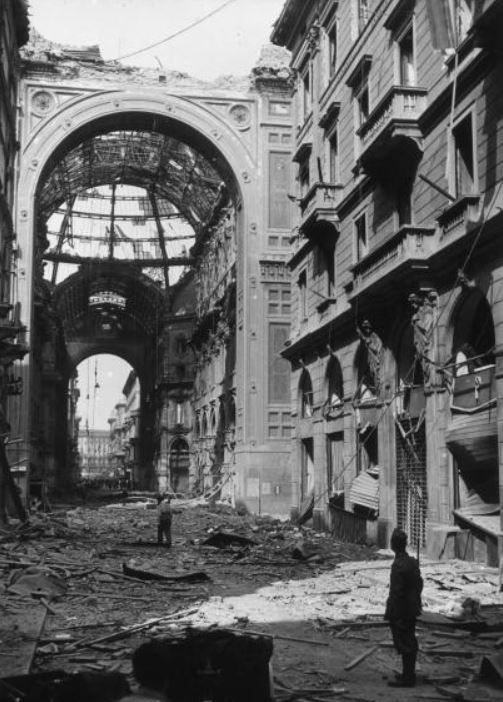 Galleria Vittorio Emanuele II, Italy.
THEN