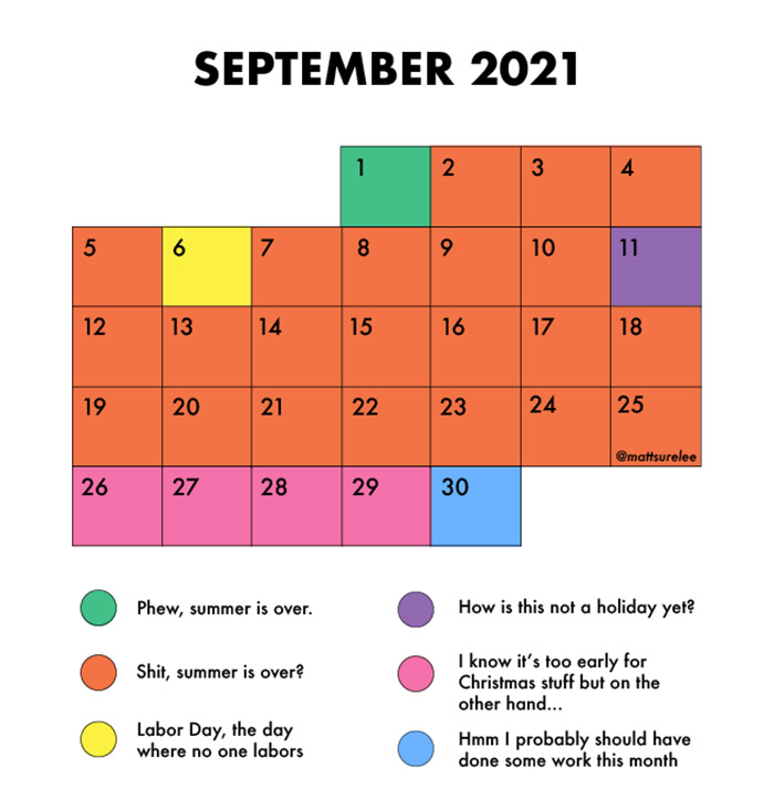 relatable memes - number - 1 2 3 On 5 6 7 8 9 9 10 11 12 13 14 15 16 17 18 19 20 21 22 23 24 25 26 27 28 29 30 Phew, summer is over. How is this not a holiday yet? Shit, summer is over? I know it's too early for Christmas stuff but on the other hand... Hm