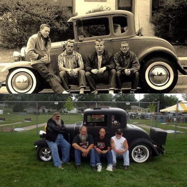same car same guys 50 years later