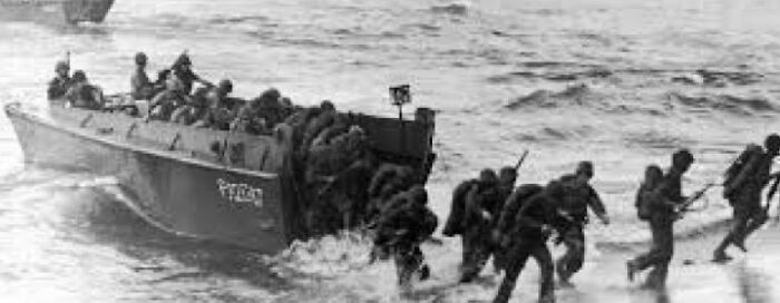 I learned the first American soldier to land on the beach during the invasion of Normandy was shot twice and not only survived, but lived to be 90 years old