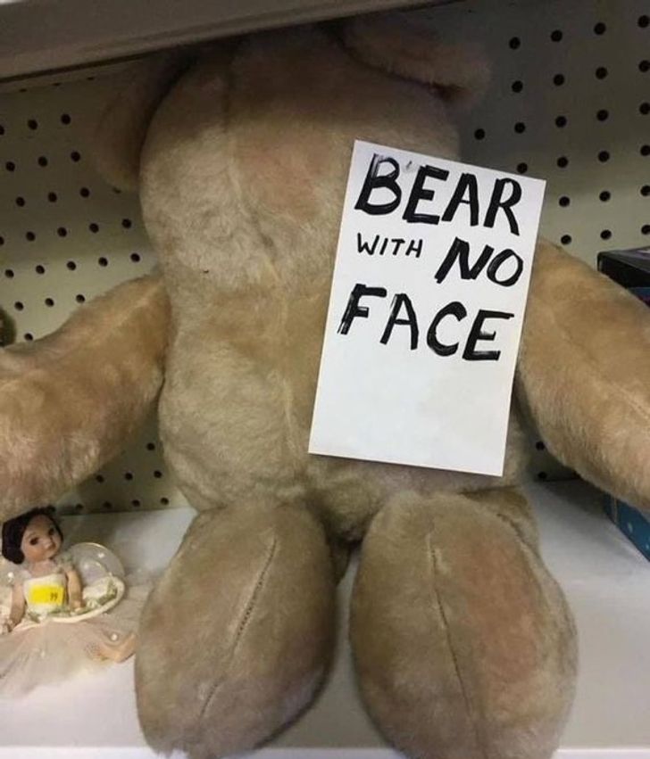 “I’ll see this bear in my nightmares!”