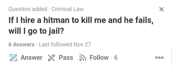 22 Insane Questions Asked On The Internet.