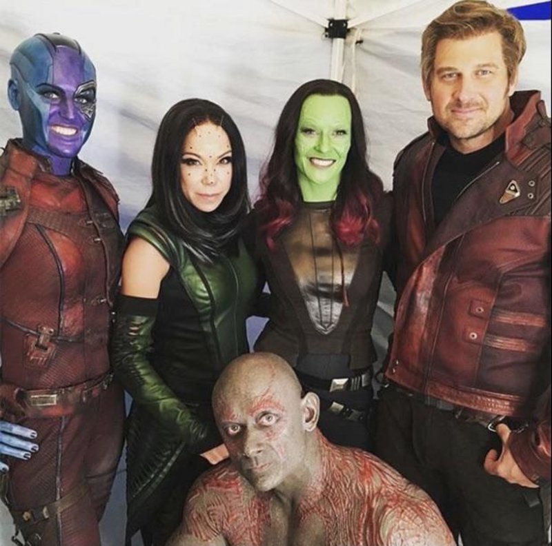 guardians of the galaxy behind the scenes