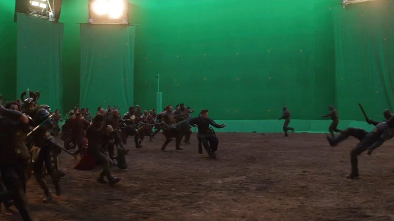 thanos army behind the scenes