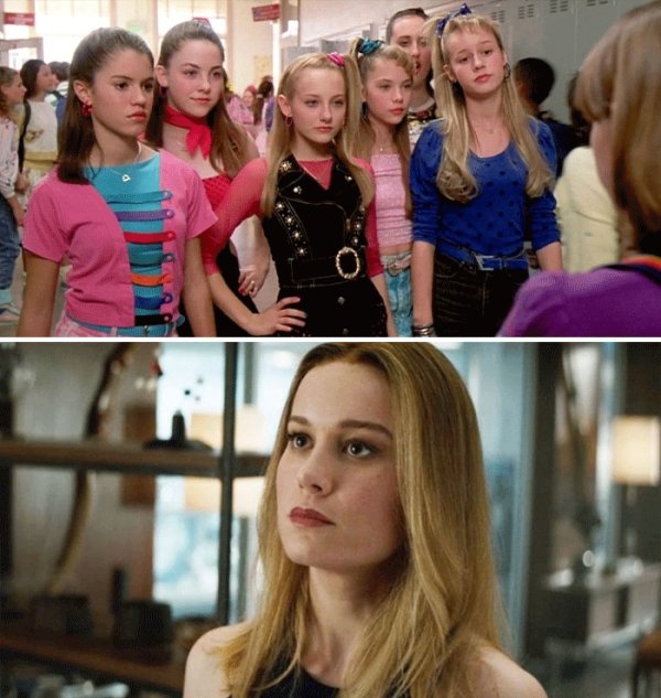 Brie Larson As One Of The Six Chicks In 13 Going On 30 (2004)