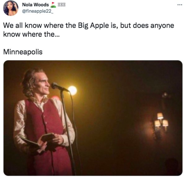 funny tweets - square enix e3 2021 memes - ... Nola Woods Xxx We all know where the Big Apple is, but does anyone know where the... Minneapolis