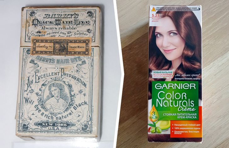 Women have used different natural hair dyes for centuries. In 1907, the first synthetic product was invented. And 40 years later, boxes with dyes, which women could use at home, appeared in stores.