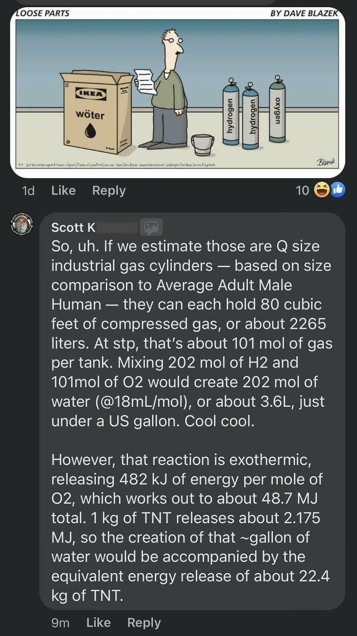 screenshot - Loose Parts By Dave Blazek Ikea wter 116 Gas Store Danskega leta pre Blazek 1d 10 Scott K So, uh. If we estimate those are Q size industrial gas cylinders based on size comparison to Average Adult Male Human they can each hold 80 cubic feet o