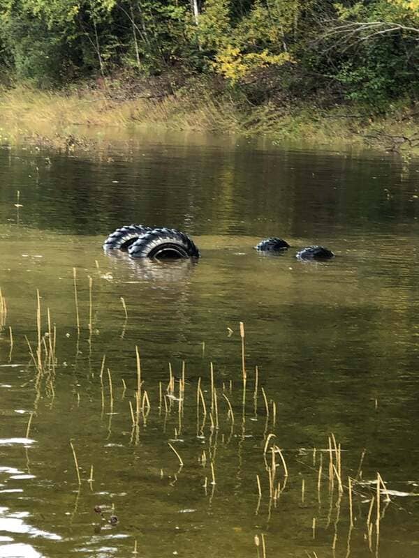 Sunk my four-wheeler while looking for my phone that also sunk