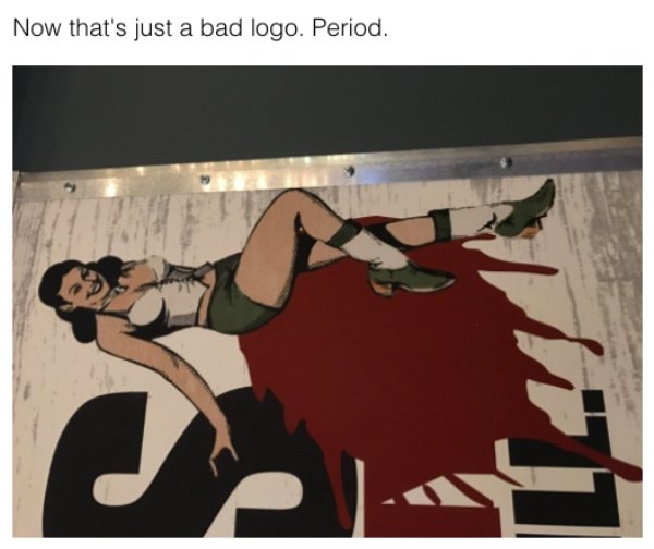art - Now that's just a bad logo. Period. .