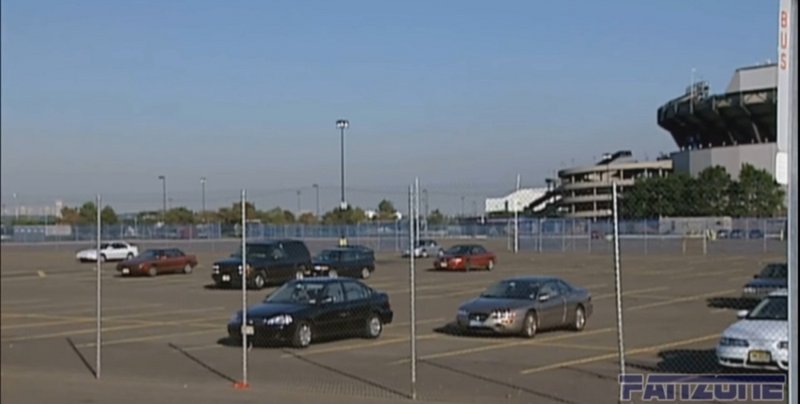 Cars that never left the Giants Stadium commuter lot after 9/11