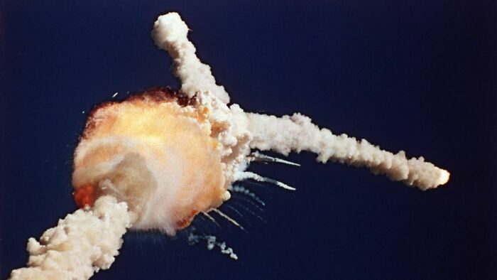 35 Years Ago, Space Shuttle Challenger Disintegrated And Killed All 7 Crew, Due To Failure Of A Joint In The Right Srb, Which Was Caused By Inability Of The Srb's O-Rings To Handle The Cold Temperatures At Launch