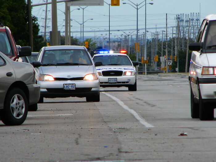 During a traffic stop, while trying to act casual, I handed a police officer $50 instead of the licence he asked for.