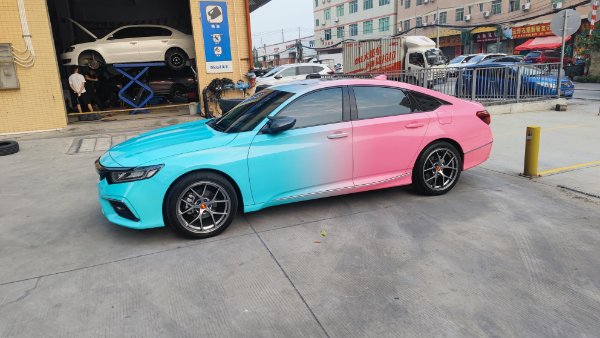 This two toned car.