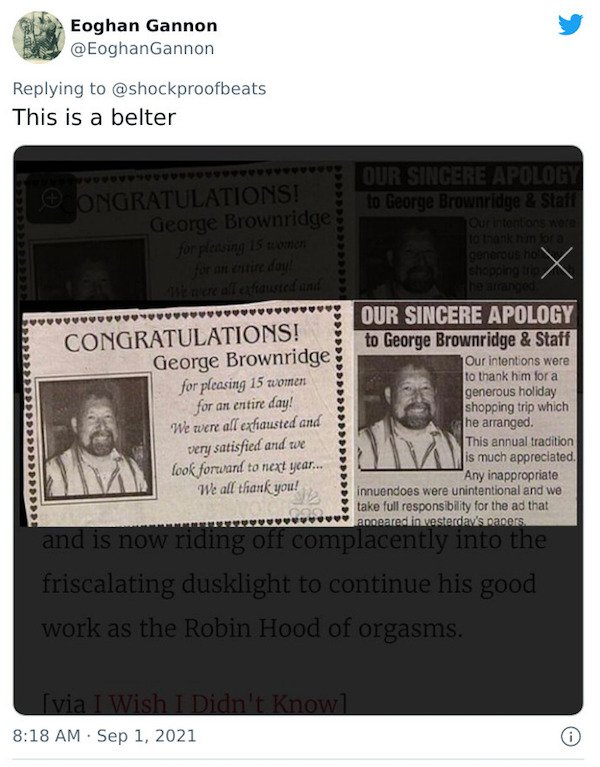 21 Absurd Newspaper Corrections.