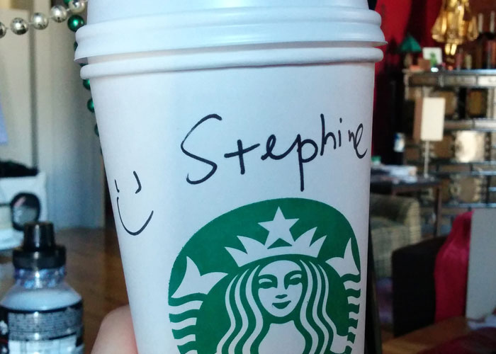 Starbucks baristas intentionally spell your name wrong so you take a picture of it and post it on social media to give the company free advertising.