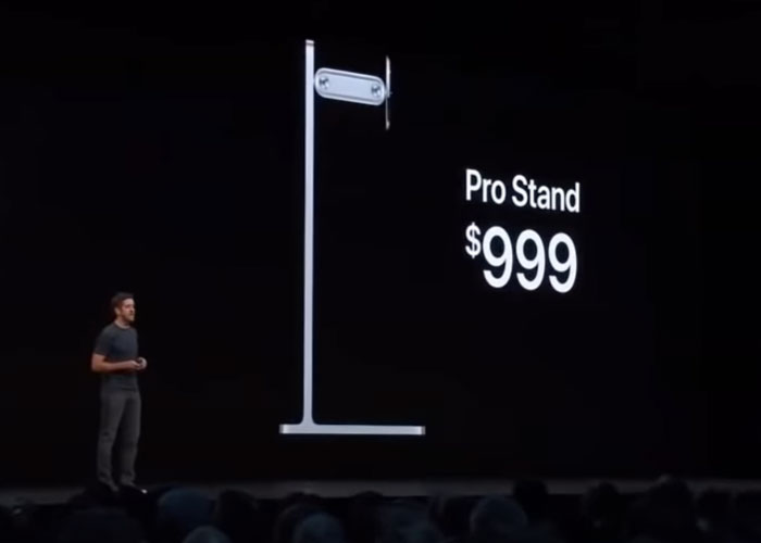 I believe that apple never actually intended for anyone to buy their $999 monitor stand. It was just an excuse so they could invalidate all warranty claims for the Pro monitor.

"We can't approve your claim due to the use of improper 3rd party equipment".