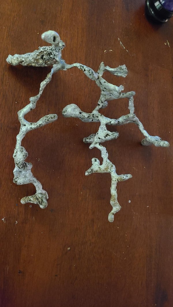 “My son and I used molten aluminum to cast an anthill.”