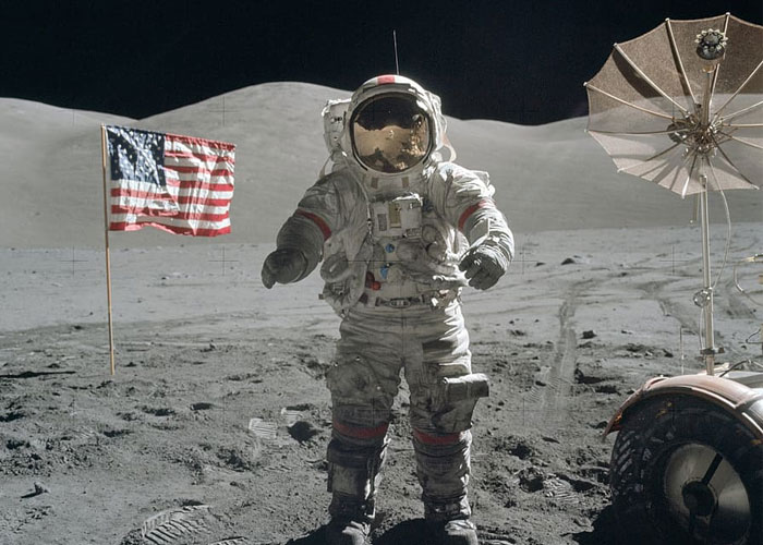 fun facts learned late - history first man on the moon - py