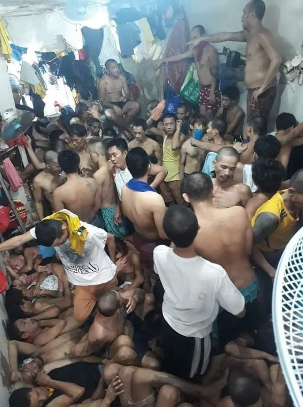 A jail in the Philippines
