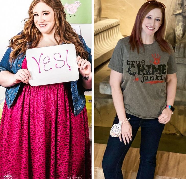 Willpower and consistency transformed her in only 18 months.