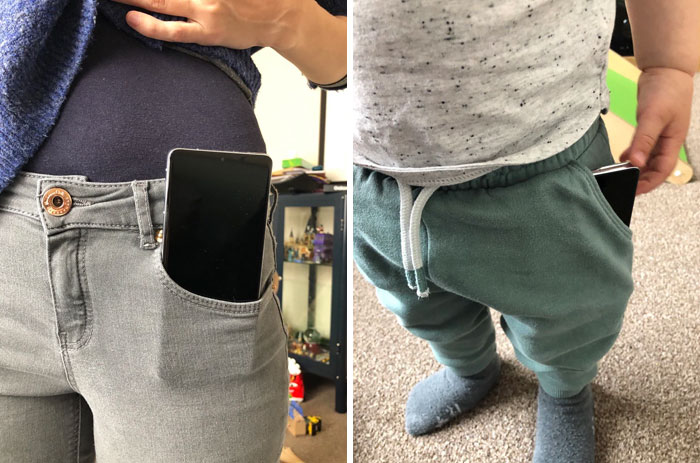 S21 Ultra In My Wife's Jeans vs. My 18-Month-Old Son's Joggers