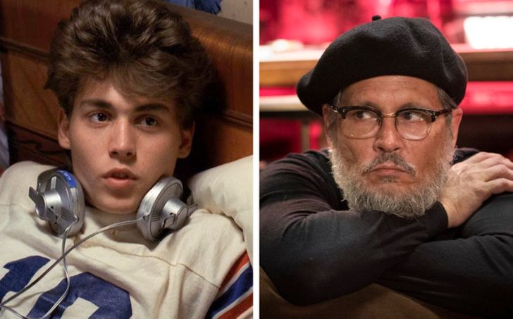 Johnny Depp, A Nightmare on Elm Street (1984) and Minamata (2020)