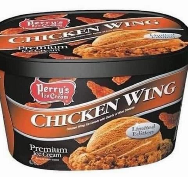 weird ice cream flavors - Psh Chicken Wing Premium Soos Cccrc Em Cudo Perry's Ice Cream Chicken Wing Cap Sarthe Limited Edition Premium Ice Cream Ta