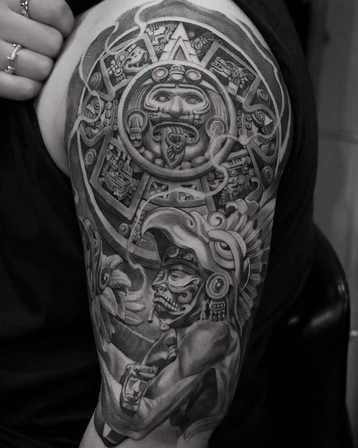 pics cool to look at - mayan calendar tattoo - O Our me Dugu g For Poe 83